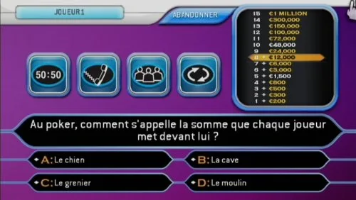 QUI VEUT GAGNER DES MILLIONS 2ème édition / JEU CO - vue 3