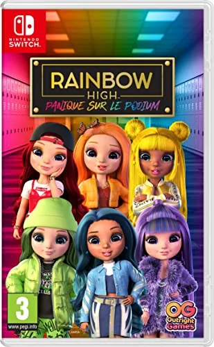 Rainbow High Panique sur le Podium Switch