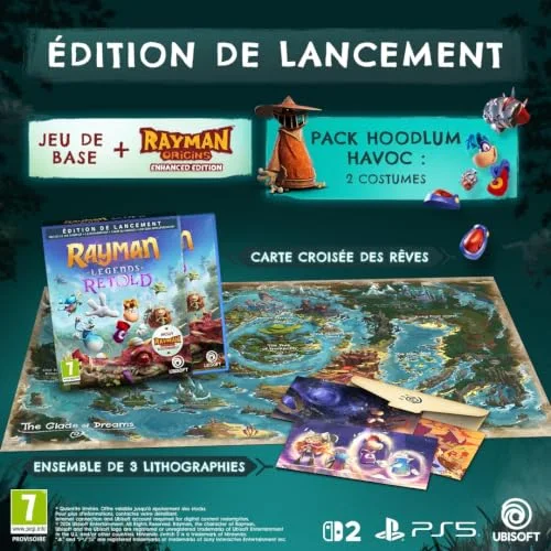 Rayman Legends Retold Launch Edition Switch 2 - vue 3