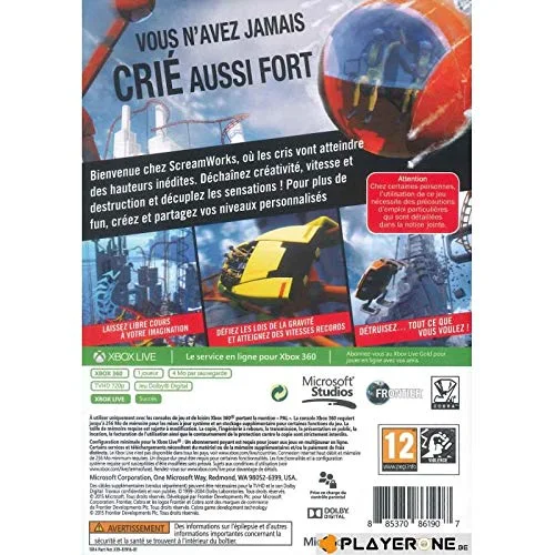 ScreamRide Jeu Xbox 360 - vue 2