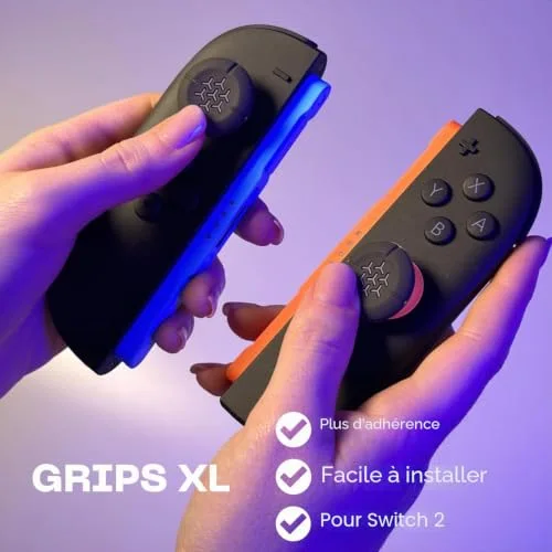 Set de 2 Grips - XL - Nintendo Switch 2 - vue 2