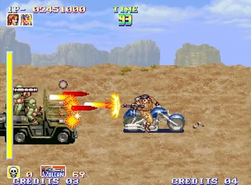 Shock Troopers NEOGEO AES+ - vue 6