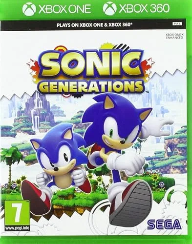 Sonic Generations Classics Xbox 360