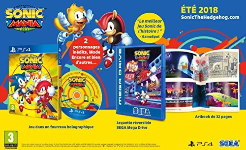 Sonic Mania Plus PS4 - vue 2