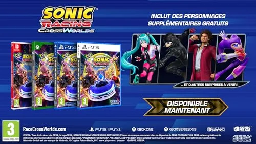 Sonic Racing: CrossWorlds Switch - vue 2