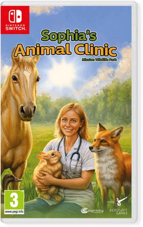 Just For Games Sophia's Animal Clinic Mission Wildlife Park Switch