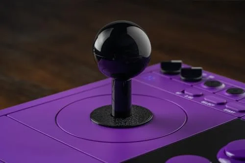 8BitDo Arcade Stick Violet Switch PC - vue 5