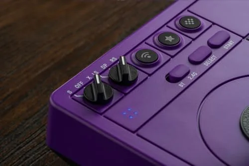 8BitDo Arcade Stick Violet Switch PC - vue 7