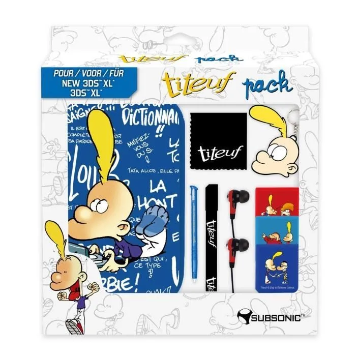 Pack accessoires Titeuf New Nintendo 3DS XL