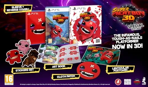 Super Meat Boy 3D Special Edition PS5 - vue 4