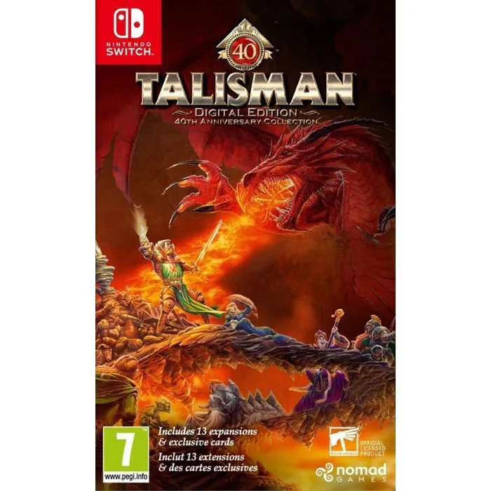 Talisman The 40th Anniversary Edition Switch