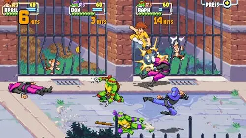 Teenage Mutant Ninja Turtles: Shredder's Revenge Anniversary Edition Switch - vue 4
