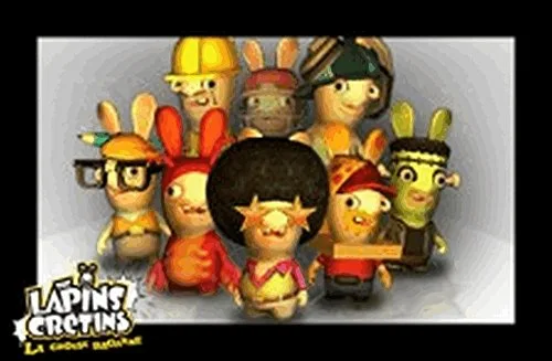 THE LAPINS CRÉTINS LA GROSSE BAGARRE / Jeu 3DS - vue 4