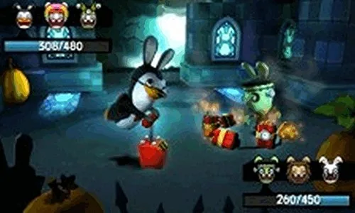 THE LAPINS CRÉTINS LA GROSSE BAGARRE / Jeu 3DS - vue 5