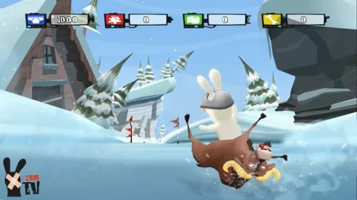 THE LAPINS CRETINS SHOW EDITION SPECIALE / Jeu Wii - vue 3