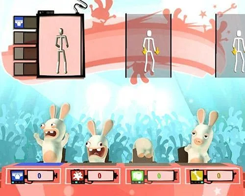 THE LAPINS CRETINS SHOW EDITION SPECIALE / Jeu Wii - vue 9