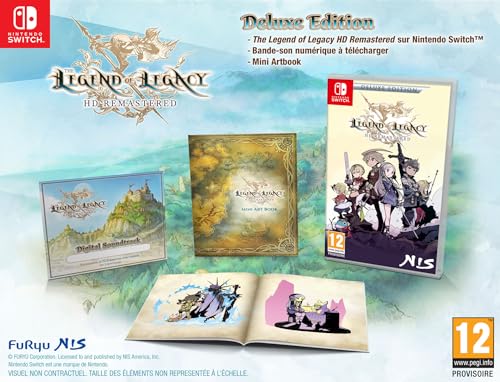 The Legend of Legacy : HD Remastered - Jeu Nintendo Switch - Deluxe Edition - vue 2