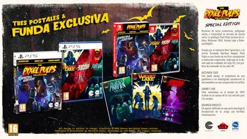 The Pixel Pulps Collection Special Edition PS5 - vue 3