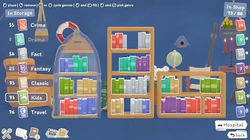 Tiny Bookshop Switch - vue 6