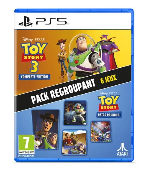 Atari Toy Story Retro Roundup + Toy Story 3 Double Pack PS5