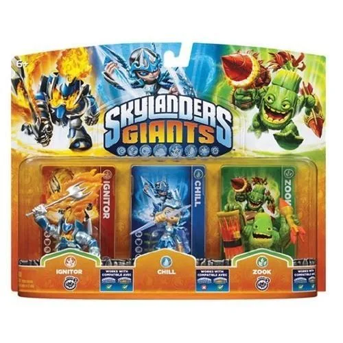 Skylanders Giants Triple Pack B Wii