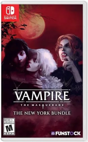Vampire The Masquerade Coteries & Shadows of New York Collector Edition Switch