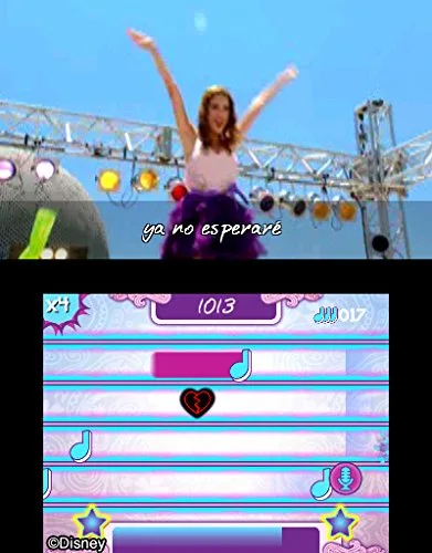 Violetta : Rythme et Musique 3DS - vue 2