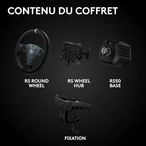 Logitech G RS50 System PS5/PS4/PC - vue 9