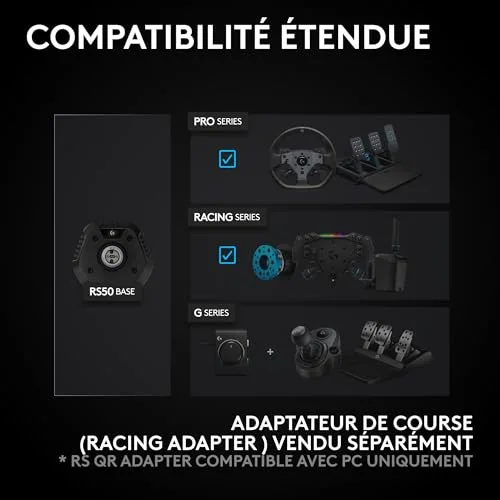Logitech G RS50 System Xbox/PC - vue 7