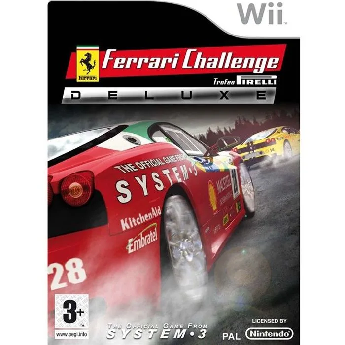 Ferrari Challenge Trofeo Pirelli Deluxe Wii