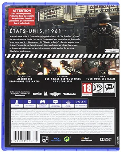 Wolfenstein II The New Colossus PS4 - vue 2