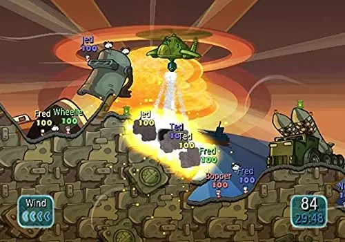 Worms Battle Islands Wii - vue 3