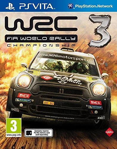 WRC 3: FIA World Rally Championship PS Vita