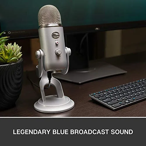 Blue Microphones Yeti Argent - vue 2