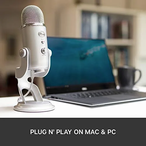 Blue Microphones Yeti Argent - vue 8