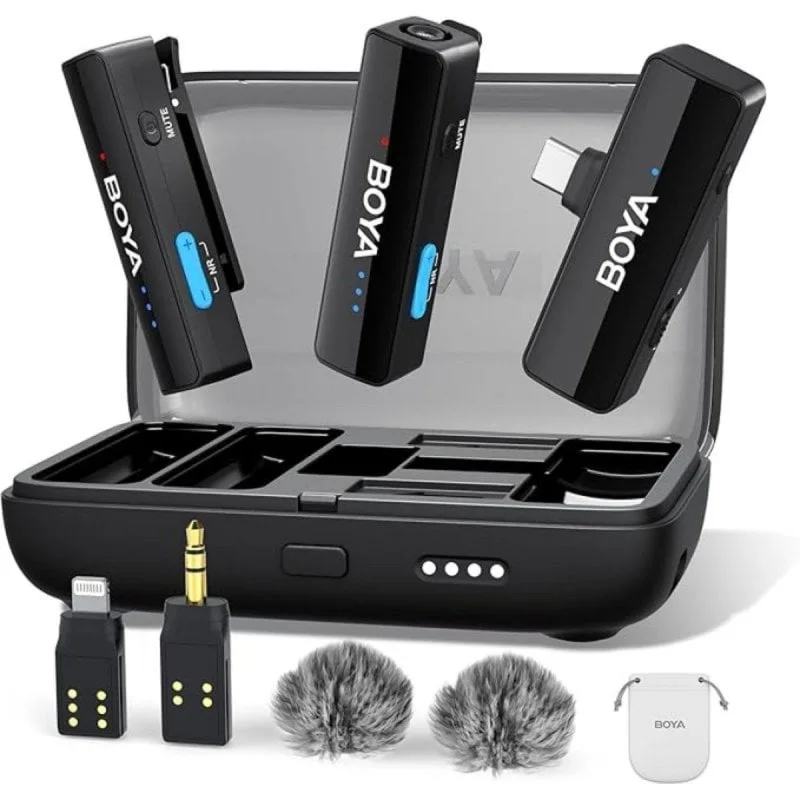 BOYA BOYALINK 2 USB-C Micro Sans Fil Omnidirectionnel - 136,95 EUR et comparatif