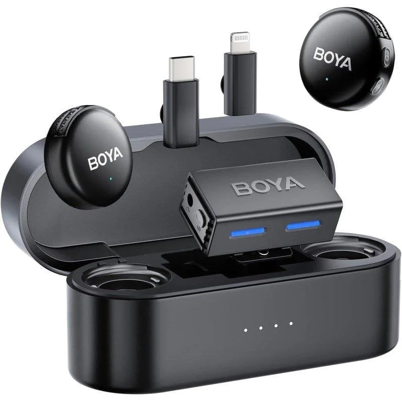 Micro BOYA BOYALINK 3 USB-C Lightning sans fil - 99,95 EUR et comparatif