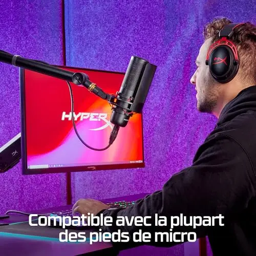 HyperX ProCast micro à condensateur XLR cardioïde - vue 8