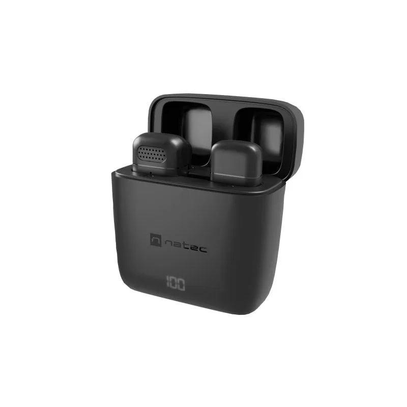 Microphone cravate sans fil Natec Hopper - 27,46 EUR et comparatif