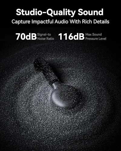 Microphone Hollyland LARK M2S Mini Combo - vue 4