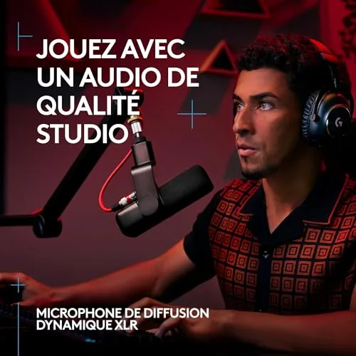 Microphone Logitech G Yeti Studio XLR - vue 2