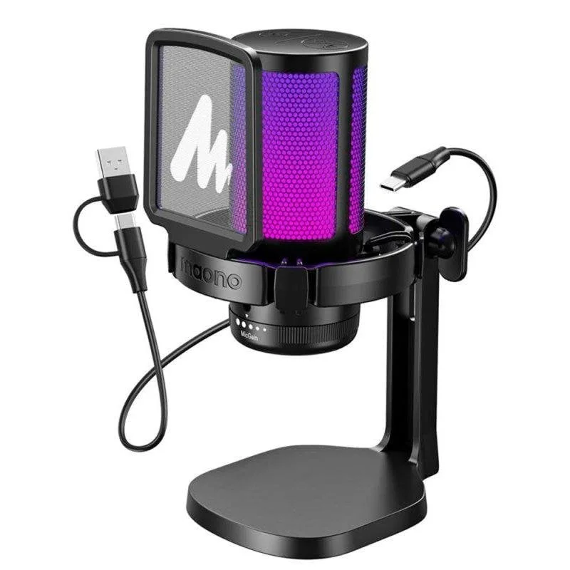 Microphone Maono DGM20 USB RGB - 49,06 EUR et comparatif