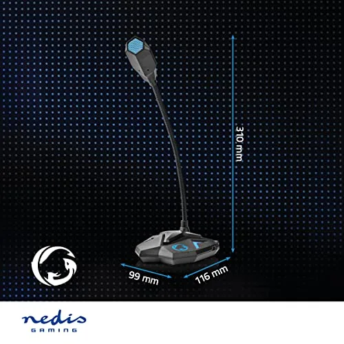 Microphone Nedis GMICGU100BK USB - vue 6