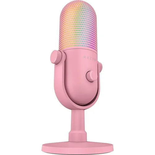 Microphone Razer Seiren V3 Chroma USB Rose - vue 8