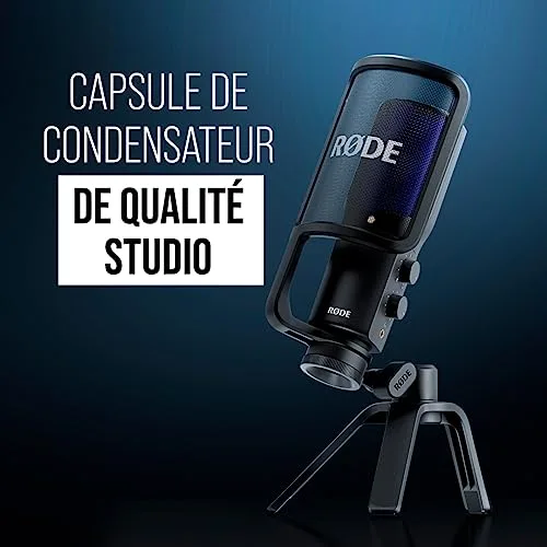 Microphone Rode NT-USB+ USB-C - vue 7