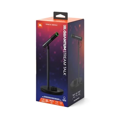 Microphone USB JBL Quantum Stream Talk Noir - vue 6