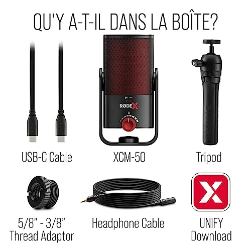 Rode X XCM-50 Microphone USB - vue 9