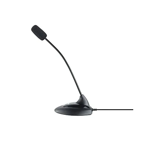 TooQ Flexible Microphone Multimédia Jack 3,5 mm Noir - vue 2