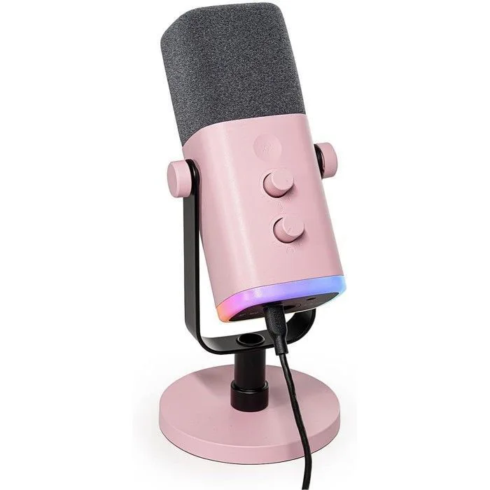 FIFINE AM8 micro dynamique USB/XLR RGB cardioïde