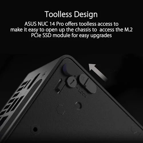 ASUS NUC 14 Pro Core Ultra 5 125H 16 Go 512 Go - vue 4